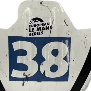 Jotta Sport #38 LMP22014 Le Mans Class Winning Nissan ZytekLMP2 Race Damaged Bonnet Panel Section