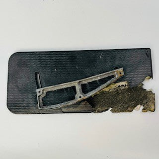 Jotta Sport-Oman Racing AMR Aston Martin Racing Race Damaged Carbon Fibre Rear Wing End Plate