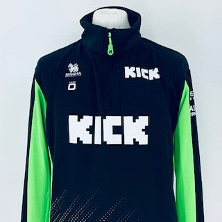 Team Issue 2025 Kick Sauber F1 Team Pit Crew Race Day 1/4 Zip  Sweatshirt