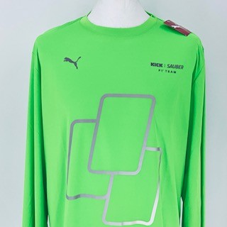 Team Issue 2025 Kick Sauber F1 Team Pit Crew Race Day PUMA Under Suit Lond Sleeve-Brand nre