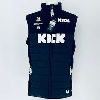 #Team Issue 2025 Kick Sauber F1 Team Pit Crew Race Day Gilet Bodywarmer-Brnd New