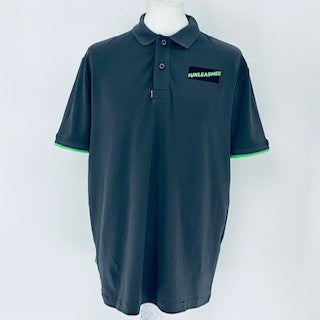 Team Issue 2024 Kick Sauber F1 Team Pit Crew Travel Polo Shirt-Grey