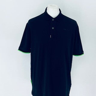 Authentic 2024 Team Issue Kick Sauber F1 Team Pit Crew Travel Polo Shirt Black