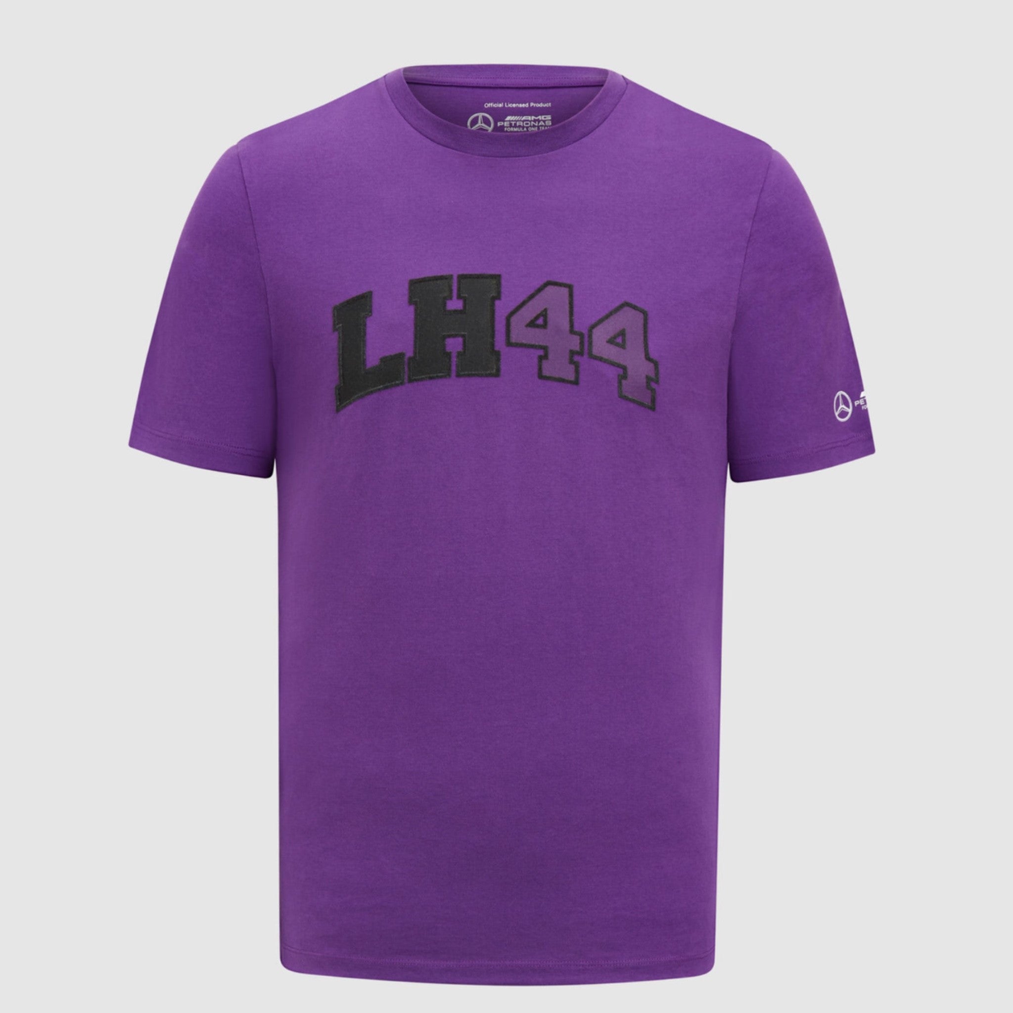Mercedes AMG Petronas F1 Team Official Merchandise Lewis Hamilton LH44 Sports T-Shirt-Purple - Pit-Lane Motorsport