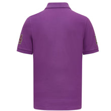Load image into Gallery viewer, Mercedes AMG Petronas F1 Team Official Merchandise Lewis Hamilton LH44 Sports Polo Shirt -Purple