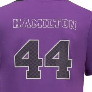 Mercedes AMG Petronas F1 Team Official Merchandise Lewis Hamilton 44 Sports T-Shirt-Purple - Pit-Lane Motorsport
