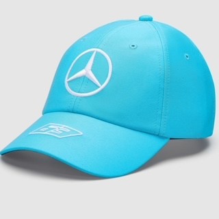 Mercedes AMG Petronas F1 Team Official Merchandise George Russell Driver Dad Cap-Light Blue - Pit-Lane Motorsport