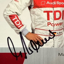 Load image into Gallery viewer, Marco Werner Portrait Hand Signed Audi Sport Quatro TDI Le Mans Team Driver Card