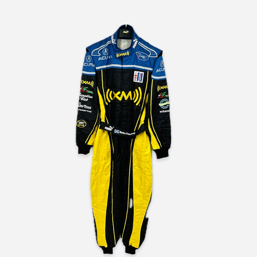 Marino Franchitti 2007 Race Worn Andretti Green Racing Acura LMP1 PUMA Race Suit-Hand Signed