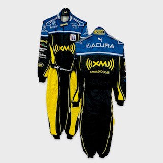 Marino Franchitti 2007 Race Worn Andretti Green Racing Acura LMP1 PUMA Race Suit-Hand Signed