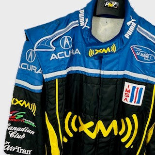 Marino Franchitti 2007 Race Worn Andretti Green Racing Acura LMP1 PUMA Race Suit-Hand Signed