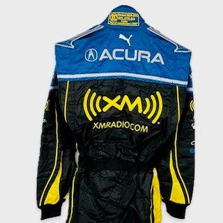 Marino Franchitti 2007 Race Worn Andretti Green Racing Acura LMP1 PUMA Race Suit-Hand Signed