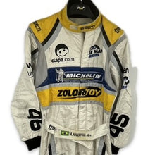 Load image into Gallery viewer, Mario Haberfeld Embassy Racing Team 2006 Le Mans/Series LMP1 Race used Suit