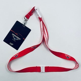 Marussia Formula One Team Issue VIP Pass and Lanyard