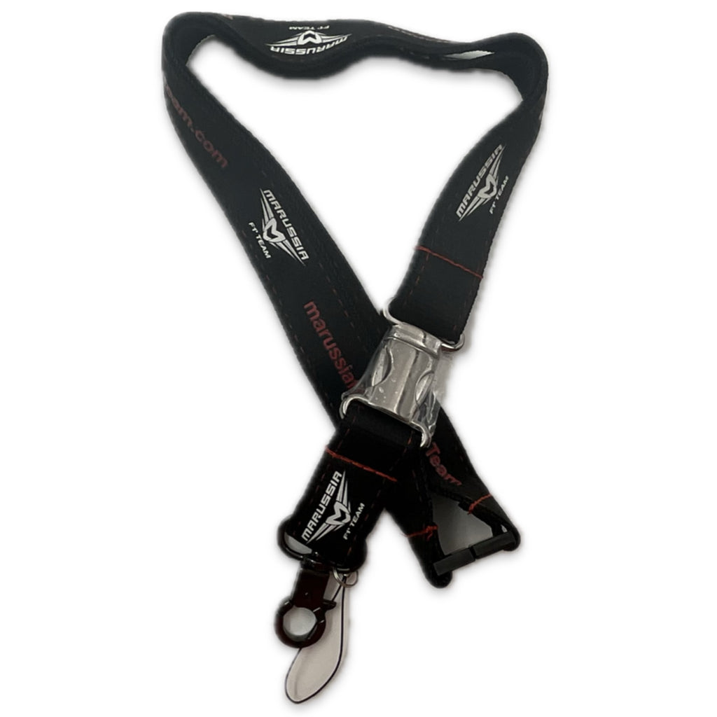 Marussia Formula One Team Official Merchandise Lanyard-Black