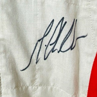 Max Chilton2013 Marussia Formula One Team Race Used and Hand Signed  Sparco Race Suit