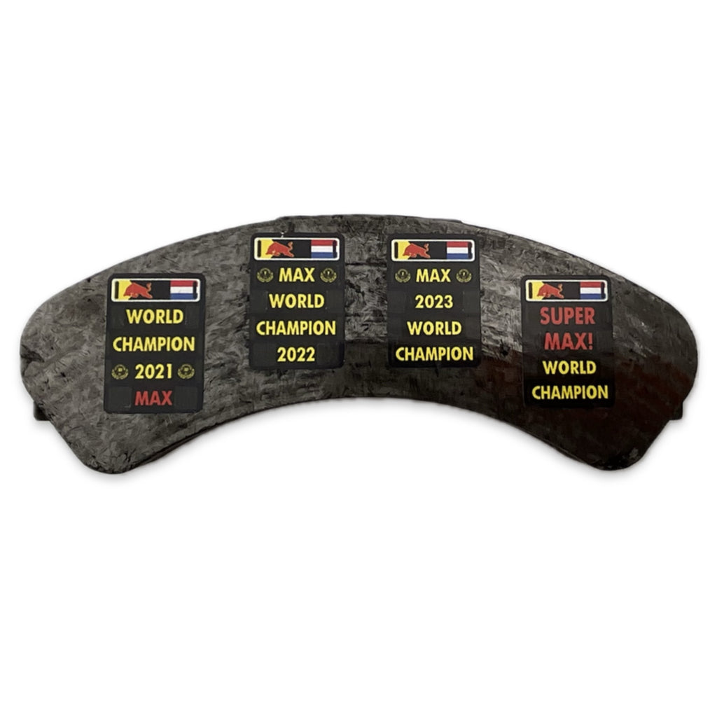 Max Verstappen #1Triple World Champion Red Bull Racing F1 Team Race Used Carbon Fibre Brake Pad