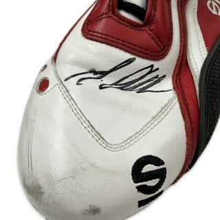 Max Chilton2013 Marussia Formula One Team Race Used and Hand Signed  Sparco Race Boots