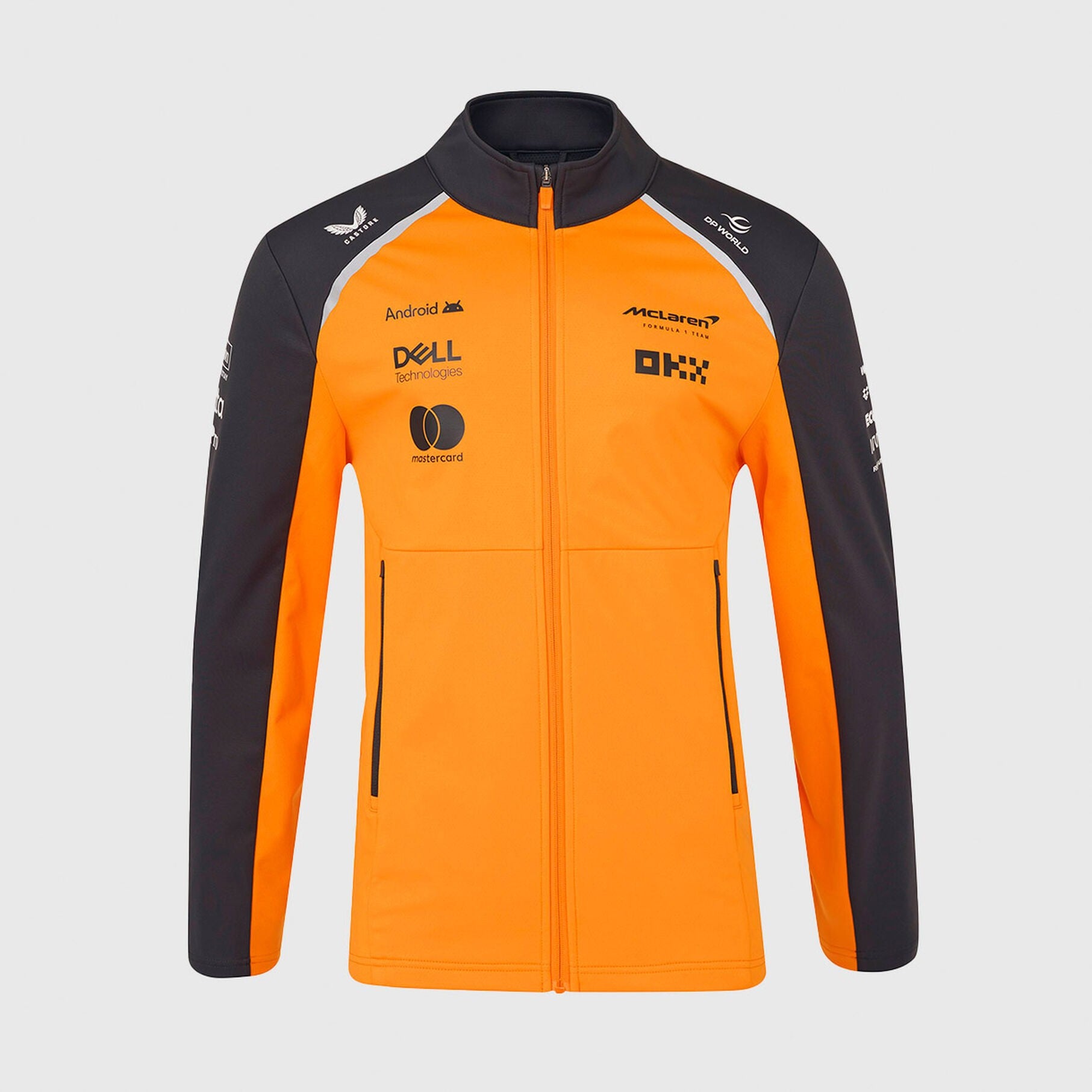 2025 McLaren F1 Team Official Merchandise Softshell Jacket Pit Lane 2025 McLaren F1 Team Official Merchandise Softshell Jacket Pit Lane