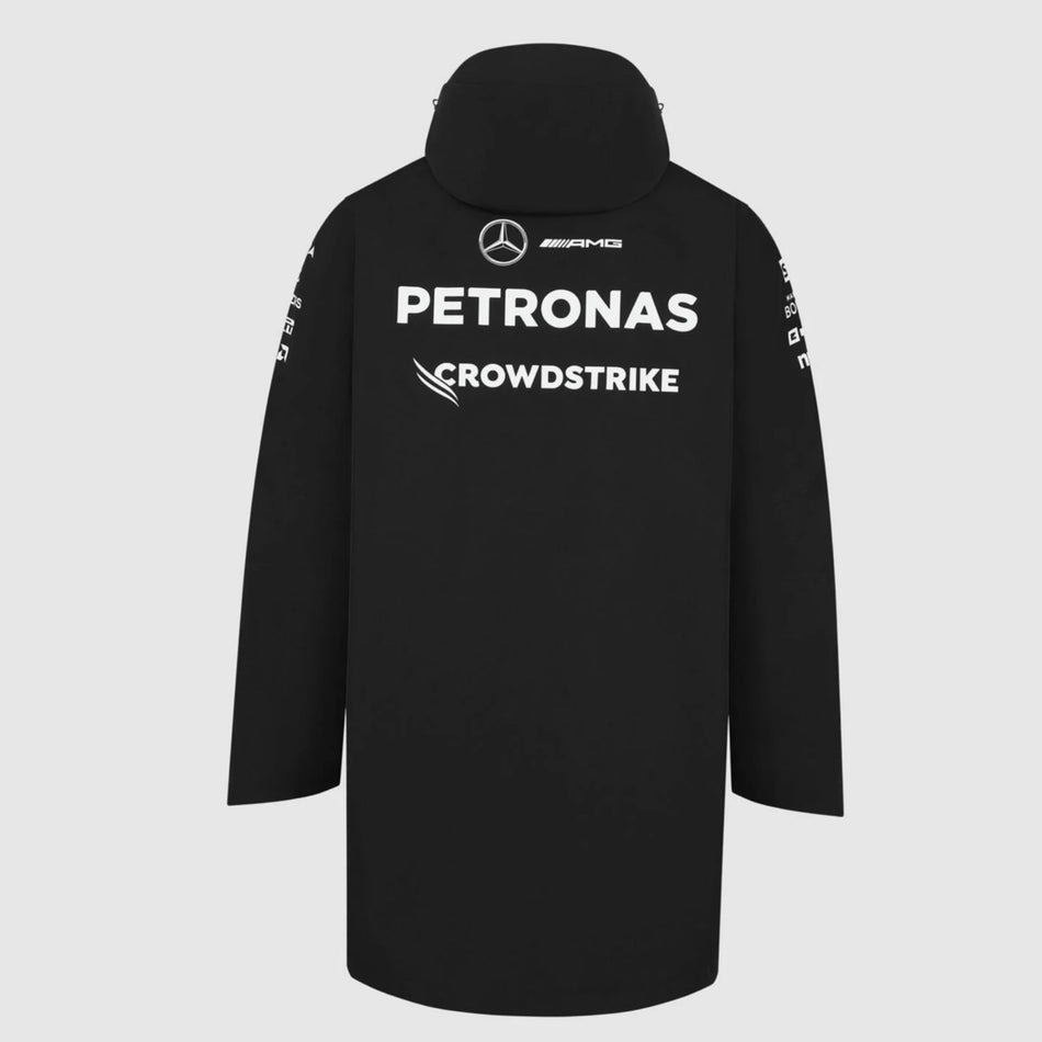 2024 Mercedes AMG F1 Team Official Merchandise Team Rain Jacket