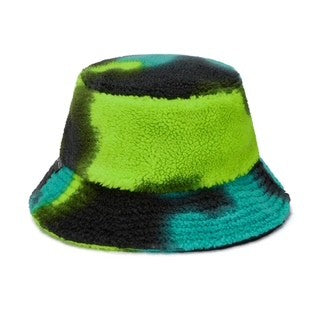 Mercedes AMG Petronas F1 Team Official Merchandise Spray Camo Fleece Bucket Hat