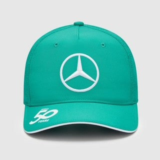 Mercedes AMG F1 Team Special Edition Official Merchandise 2024 Team Petronas Cap-Green