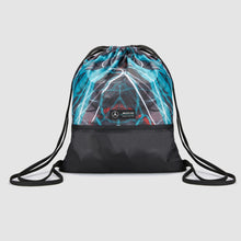 Load image into Gallery viewer, Mercedes AMG Petronas F1 Team Official Merchandise Graffiti Print Draw String  Gym Bag