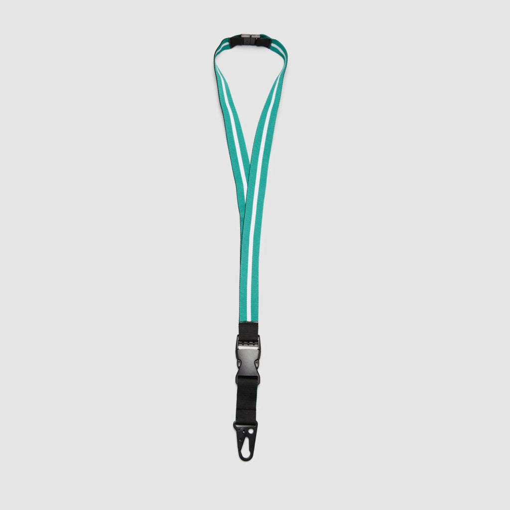 Mercedes AMG Petronas F1 Team Official Merchandise Large Logo Lanyard-Black