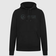 Load image into Gallery viewer, Mercedes AMG Petronas F1 Stealth Hooded Sweat - Unisex-Black