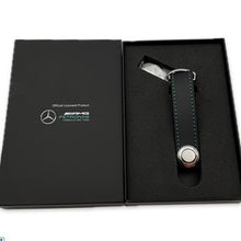 Load image into Gallery viewer, Mercedes AMG Petronas F1 Team Official Merchandise Leather and metal Key Ring