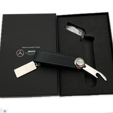 Load image into Gallery viewer, Mercedes AMG Petronas F1 Team Official Merchandise Leather and metal Key Ring