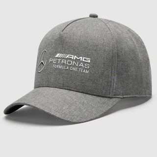 Mercedes AMG Petronas Formula One Team Official Merchandise Team Racer Cap-Grey