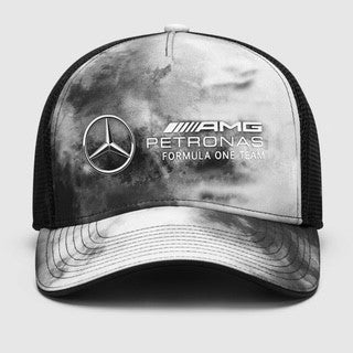 Mercedes AMG Petronas F1 Team Official Merchandise F1 Tie Dye Trucker Cap