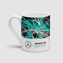 Load image into Gallery viewer, Mercedes AMG Petronas F1 Team Official Merchandise Graphic Design Ceramic Mug