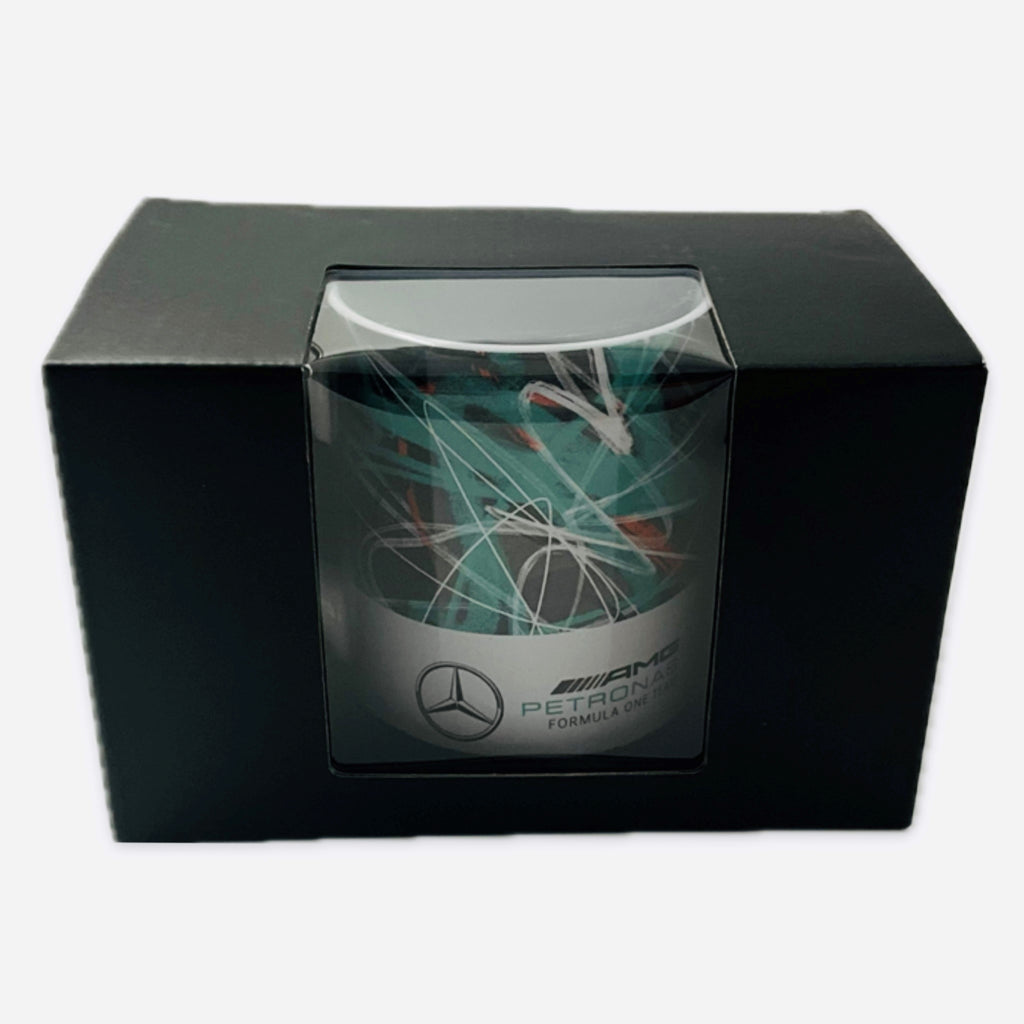 Mercedes AMG Petronas F1 Team Official Merchandise Graphic Design Ceramic Mug