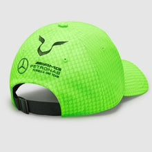 Load image into Gallery viewer, Mercedes AMG Petronas F1 Team Official Merchandise Lewis Hamilton Driver Dad Cap-Neon Green
