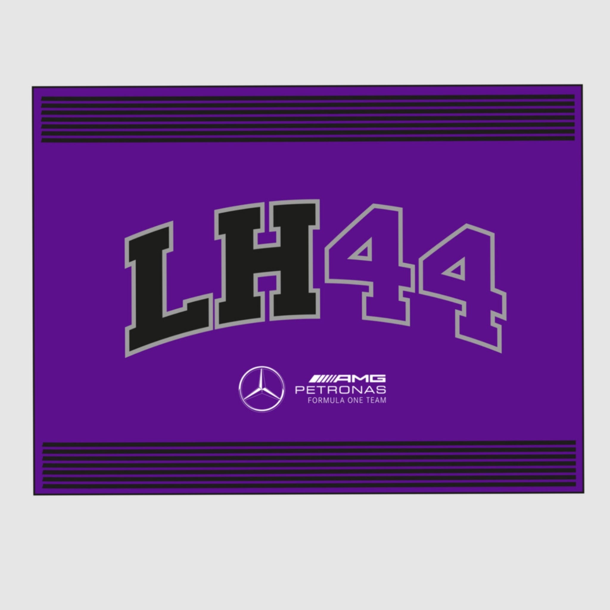 Mercedes AMG Petronas F1 Team Official Merchandise LH44 Lewis Hamilton90cmx 120cm Fan Flag - Pit-Lane Motorsport