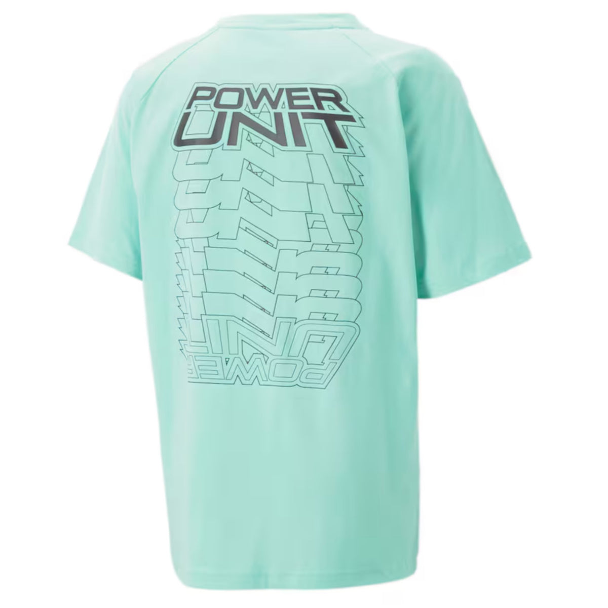 Mercedes AMG Petronas F1 Team Official Merchandise Engine Power Unit Statement T-shirt by Puma-Green - Pit-Lane Motorsport