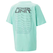 Load image into Gallery viewer, Mercedes AMG Petronas F1 Team Official Merchandise Engine Power Unit Statement T-shirt by Puma-Green