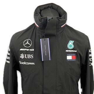 Team Issue AMG Petronas Mercedes F1 Tommy Hilfiger Rain Jacket