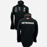 Team Issue AMG Petronas Mercedes F1 Tommy Hilfiger Rain Jacket -Black