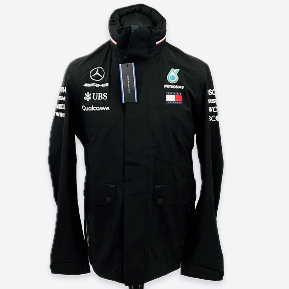 Team Issue AMG Petronas Mercedes F1 Tommy Hilfiger Rain Jacket