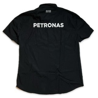 HUGO BOSS Mercedes AMG Petronas ポロシャツ Team Issue Mercedes AMG Petronas Hugo Boss Managers Shirt-Black