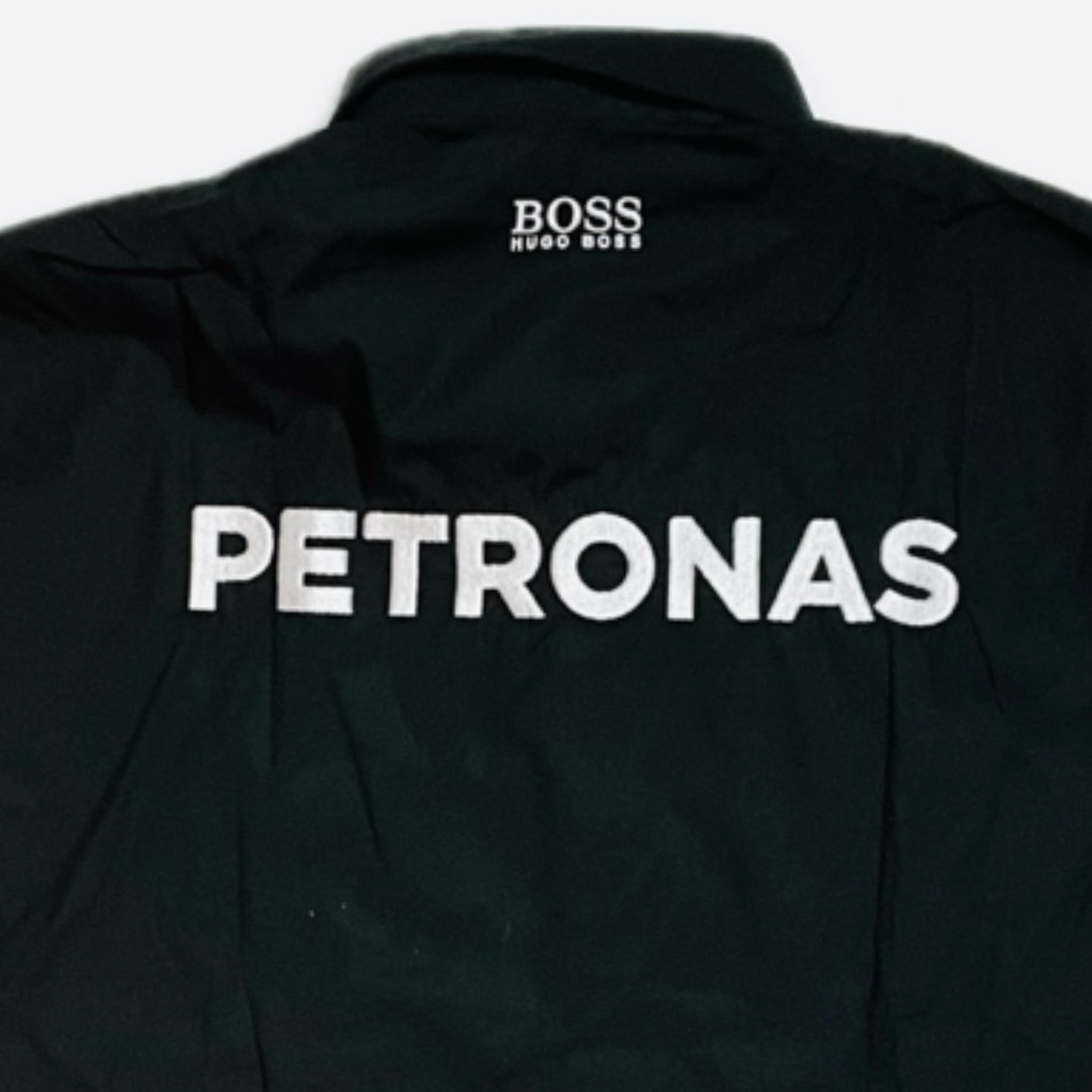 Team Issue Mercedes AMG Petronas Hugo Boss Managers Shirt-Black