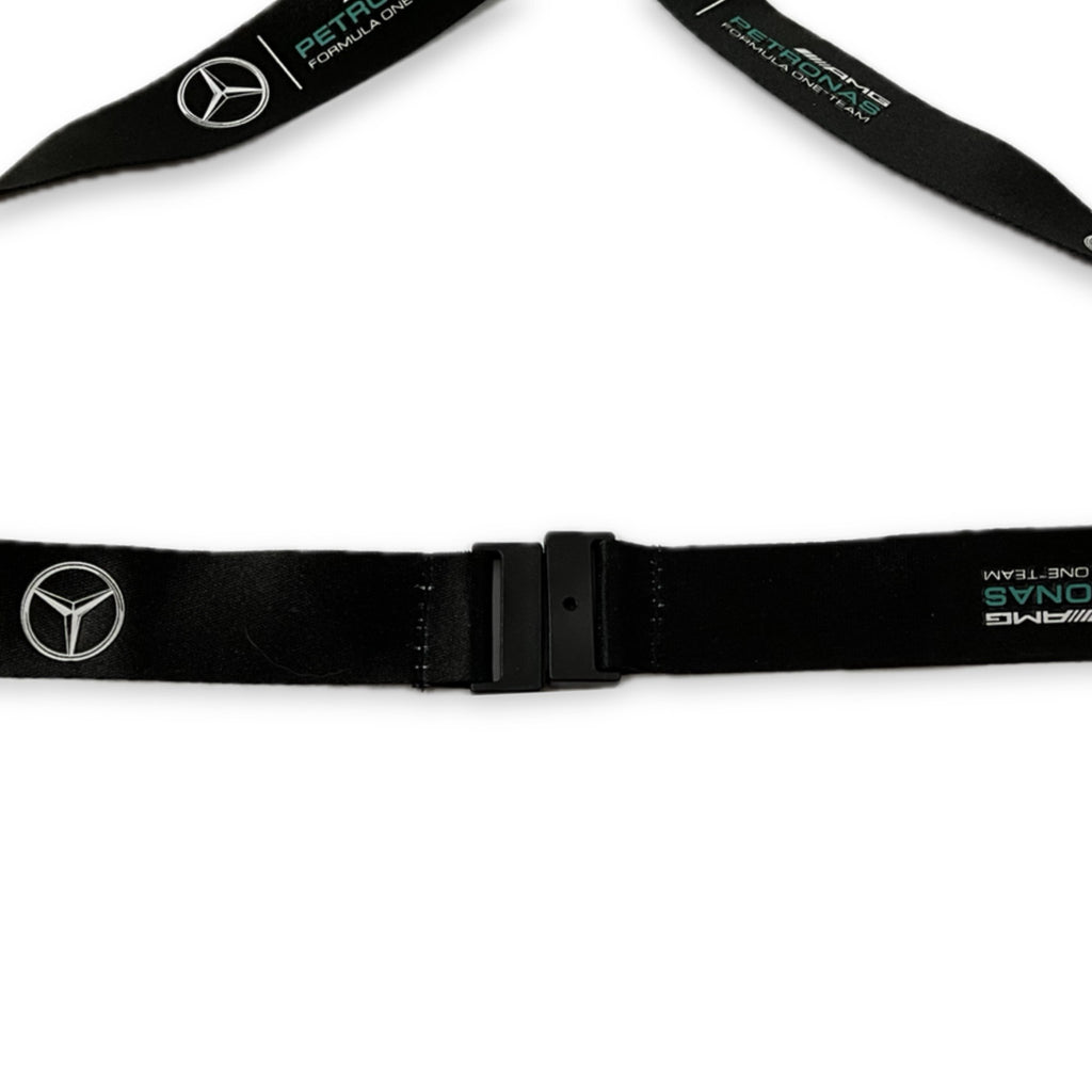 Mercedes AMG Petronas Formula One Team Official merchandise Fan collection Lanyard - Black - Pit-Lane Motorsport
