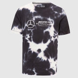 Mercedes AMG Petronas F1 Team Official Merchandise F1 Tie Dye T-Shirt