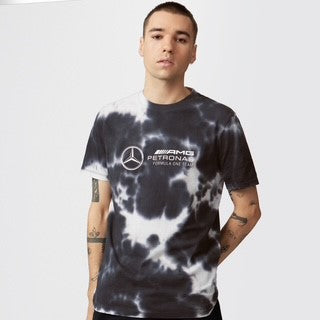 Mercedes AMG Petronas F1 Team Official Merchandise F1 Tie Dye T-Shirt