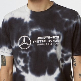 Mercedes AMG Petronas F1 Team Official Merchandise F1 Tie Dye T-Shirt