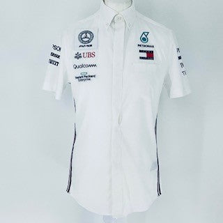 Team Issue Mercedes AMG Petronas Formula One Tommy Hilfiger Pit Shirt