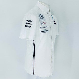 Team Issue Mercedes AMG Petronas Formula One Tommy Hilfiger Pit Shirt